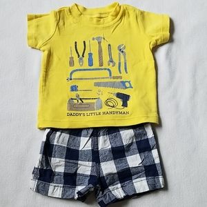 Carter's shorts set.